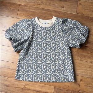 THML Floral Puff Sleeve Blouse